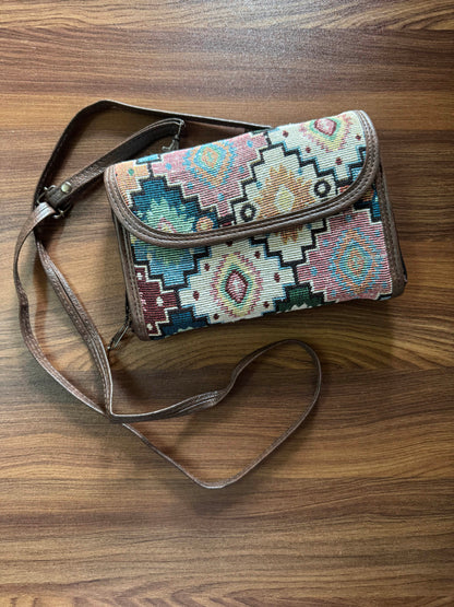 2 pockets  - Trendy & Beautiful Womens Wallet with Sling belt - 03