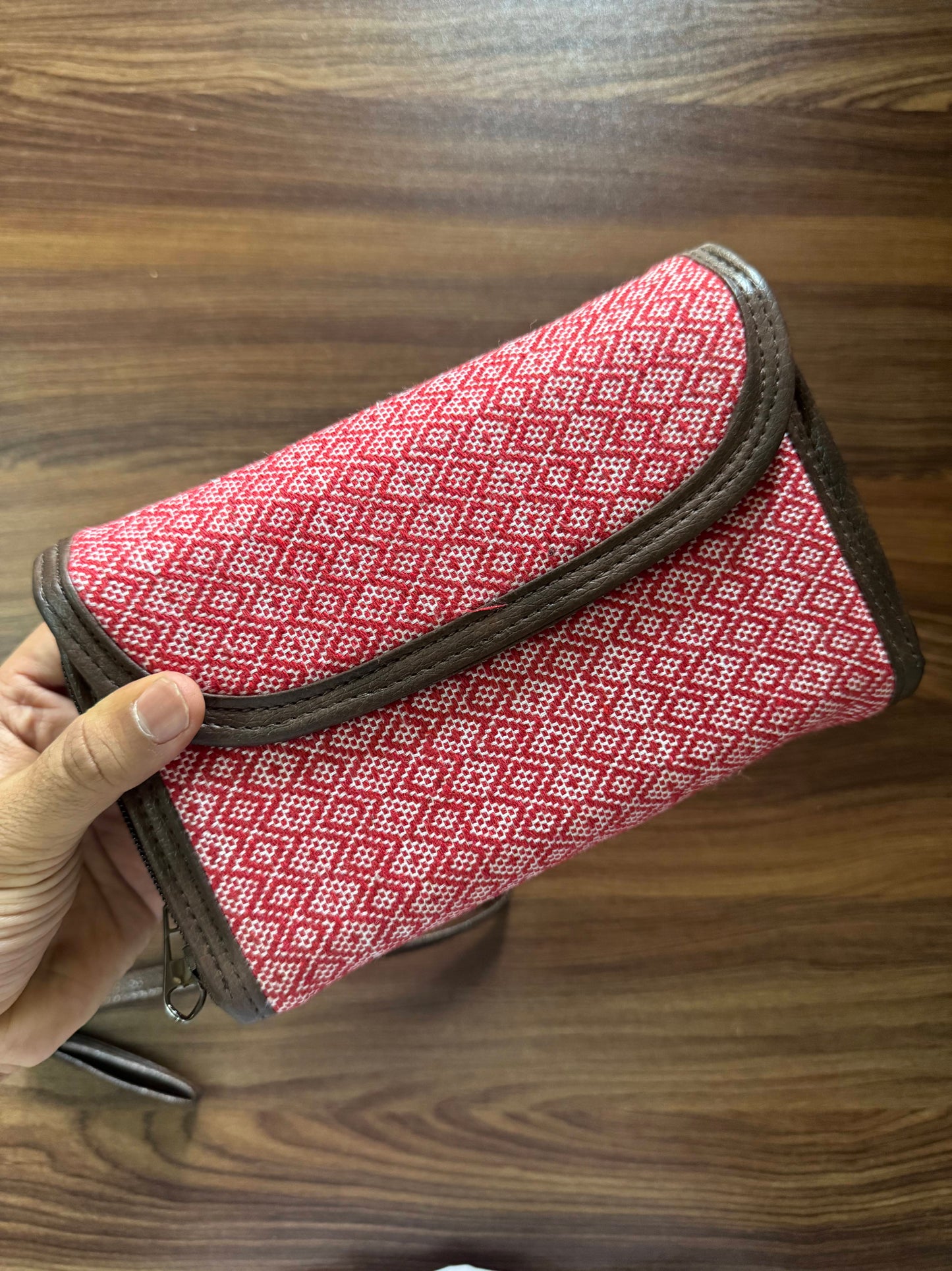 2 pockets  - Trendy & Beautiful Womens Wallet with Sling belt - 05