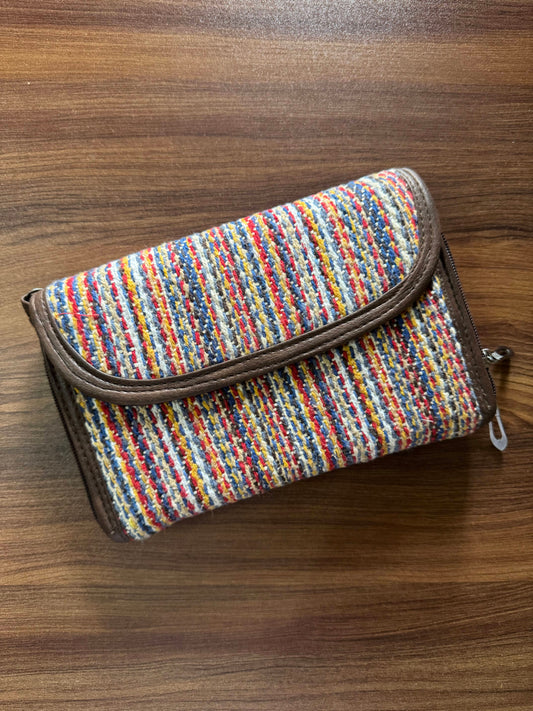 2 pockets  - Trendy & Beautiful Womens Wallet with Sling belt - 02