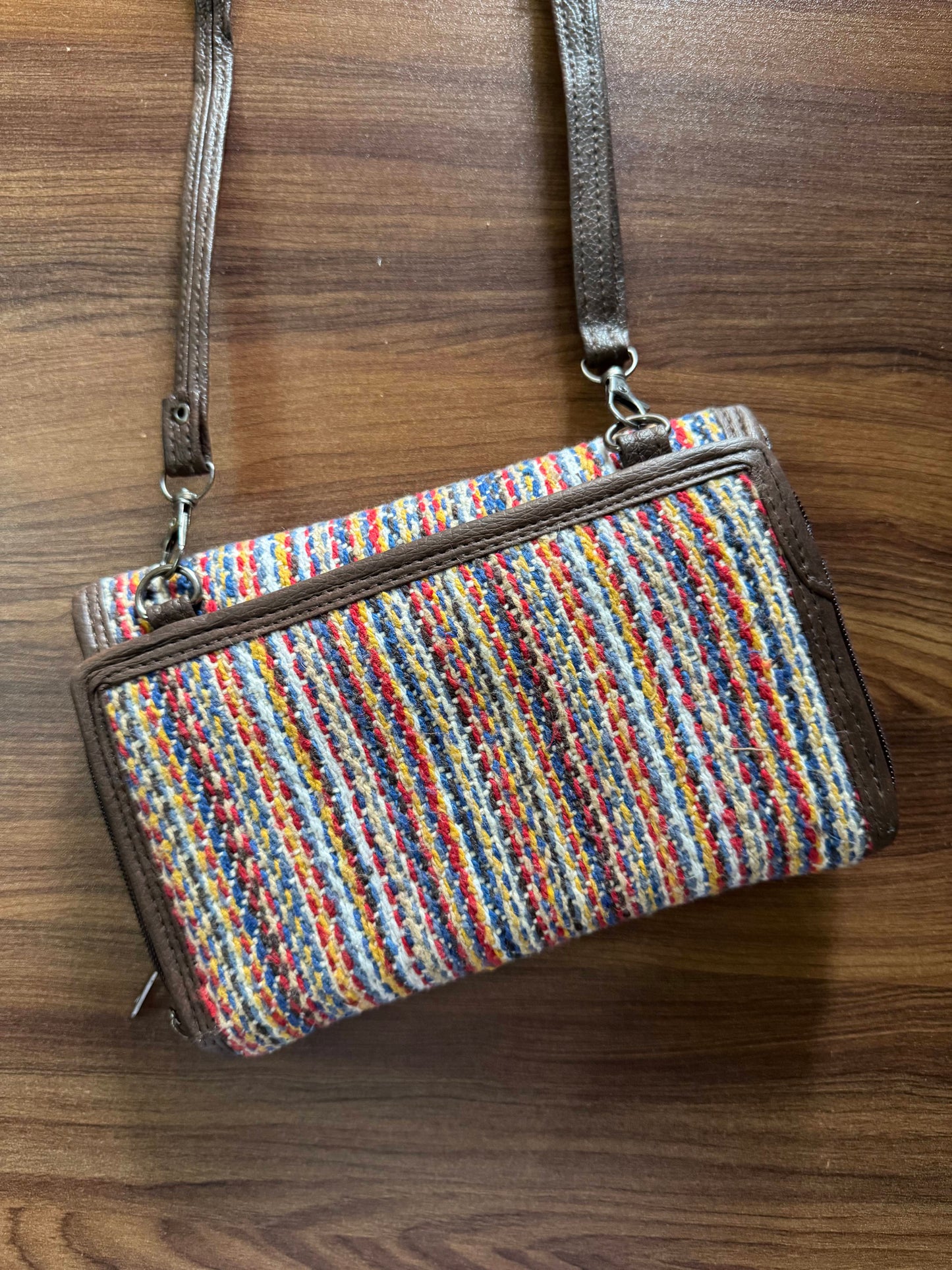 2 pockets  - Trendy & Beautiful Womens Wallet with Sling belt - 02