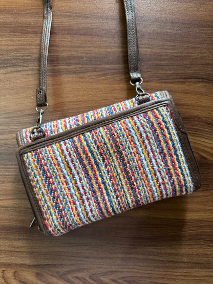 2 pockets  - Trendy & Beautiful Womens Wallet with Sling belt - 02