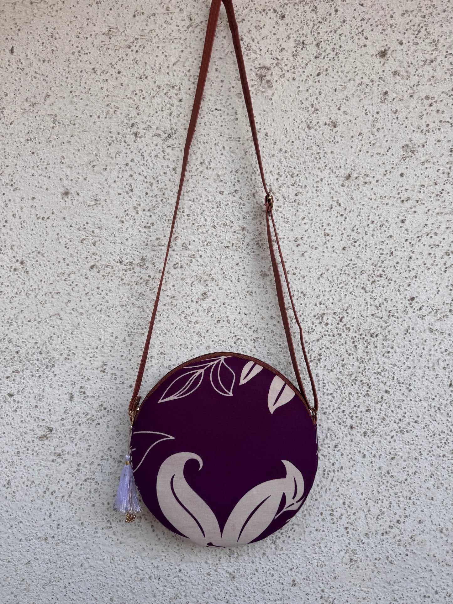Lily Purple - Cute Round Sling bag