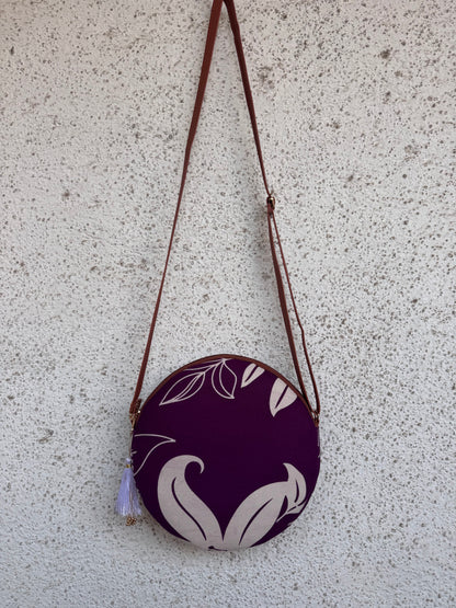 Lily Purple - Cute Round Sling bag