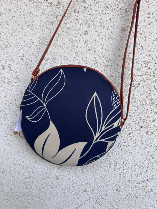 Lily Blue - Cute Round Sling bag