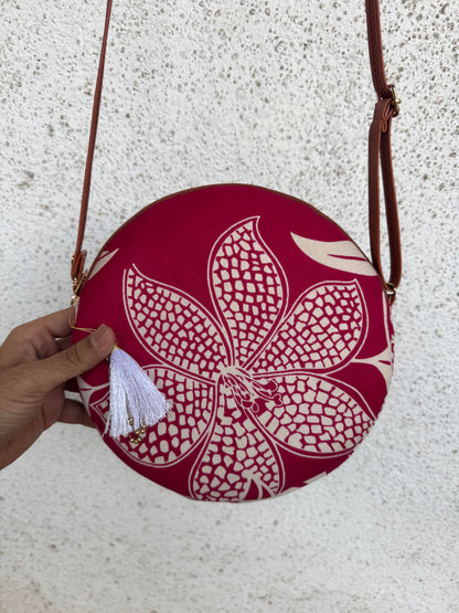 Lily Pink - Cute Round Sling bag