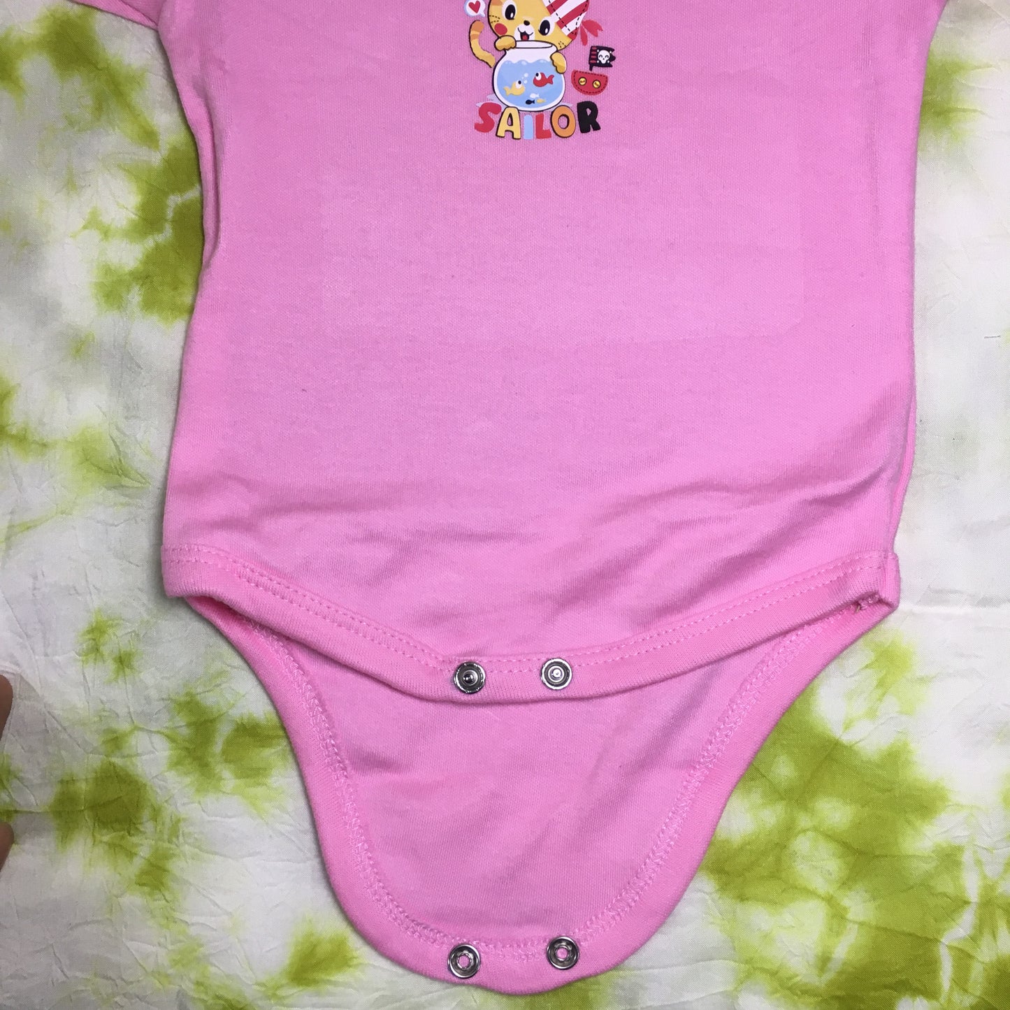 Soft Cotton Romper / Body Suit - 0-3 months - D no - 03