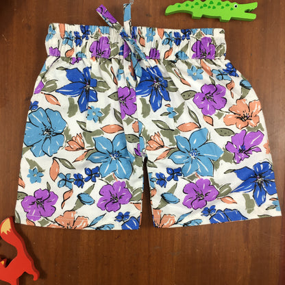 Kids Shirt & Short set - Magic Flower - Blue