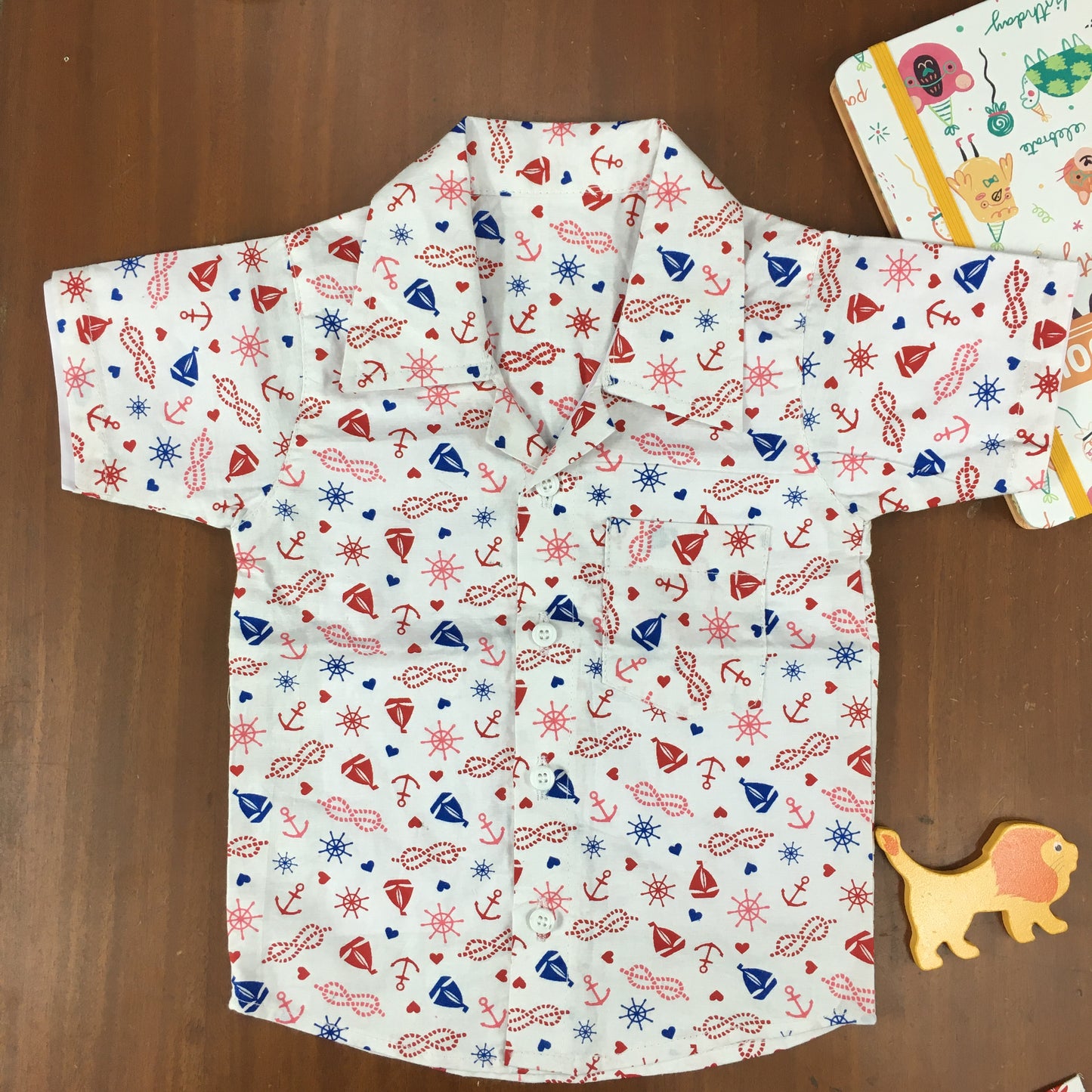 Kids Shirt & Short set - Boats & Pirates
