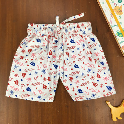 Kids Shirt & Short set - Boats & Pirates