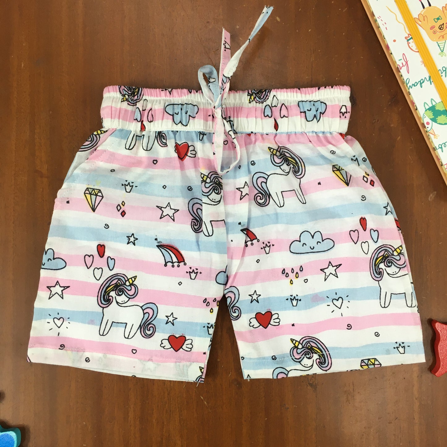 Kids Shirt & Short set - Dreamy Unicorn