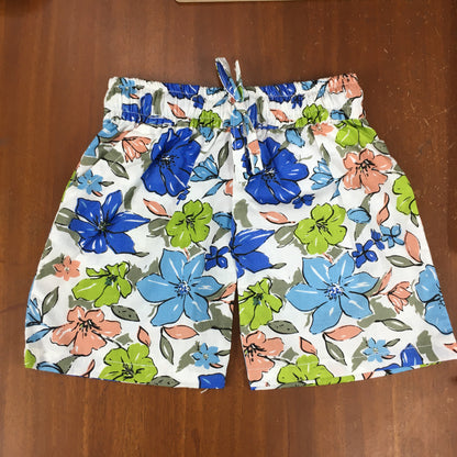 Kids Shirt & Short set - Magic Flower - Sky blue Orange