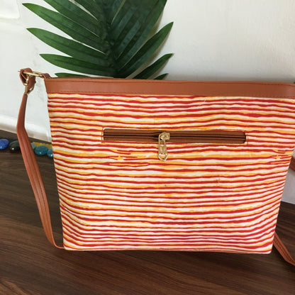 Minsk - 3 zip- Big size - Sling Bag - D no - 30