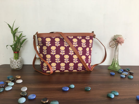 Minsk - 3 zip- Big size - Sling Bag - D no - 51
