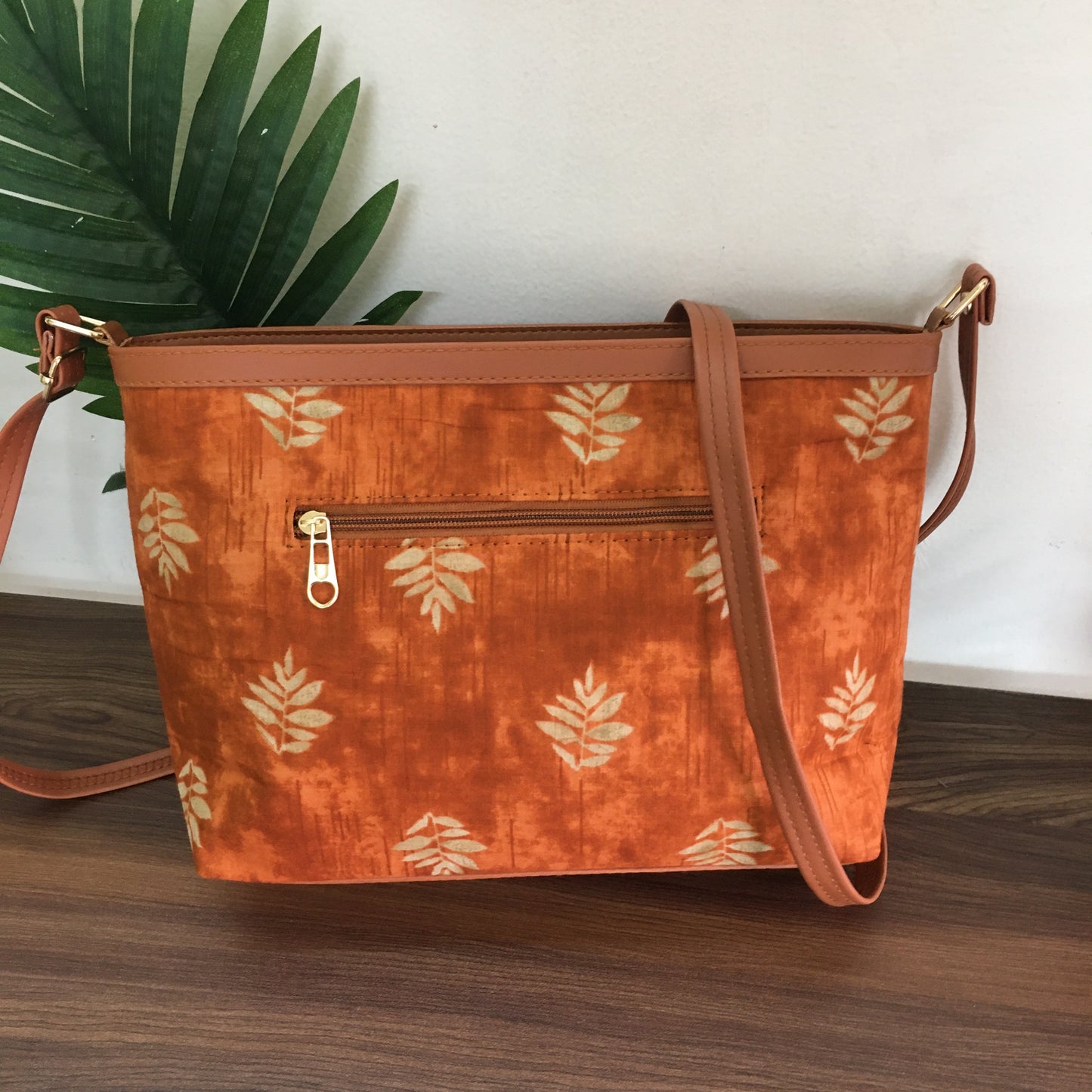 Minsk - 3 zip- Big size - Sling Bag - Mystic Orange