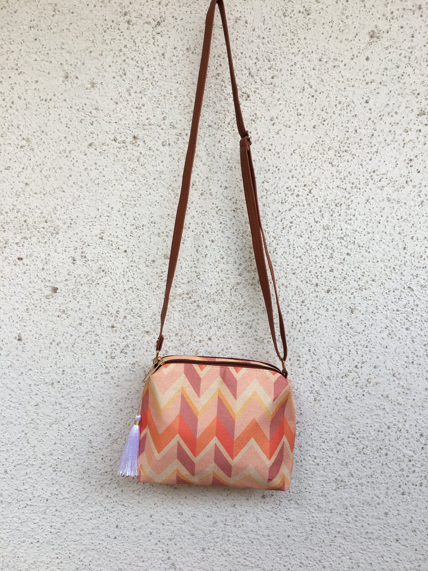 AVA - Big Size Sling - Orange Yellow ZigZag
