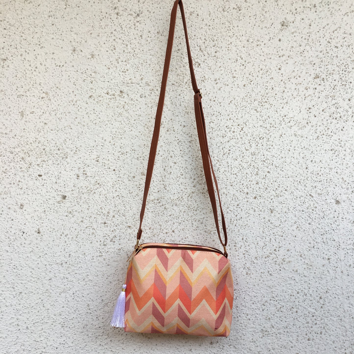 AVA - Big Size Sling - Orange Yellow ZigZag