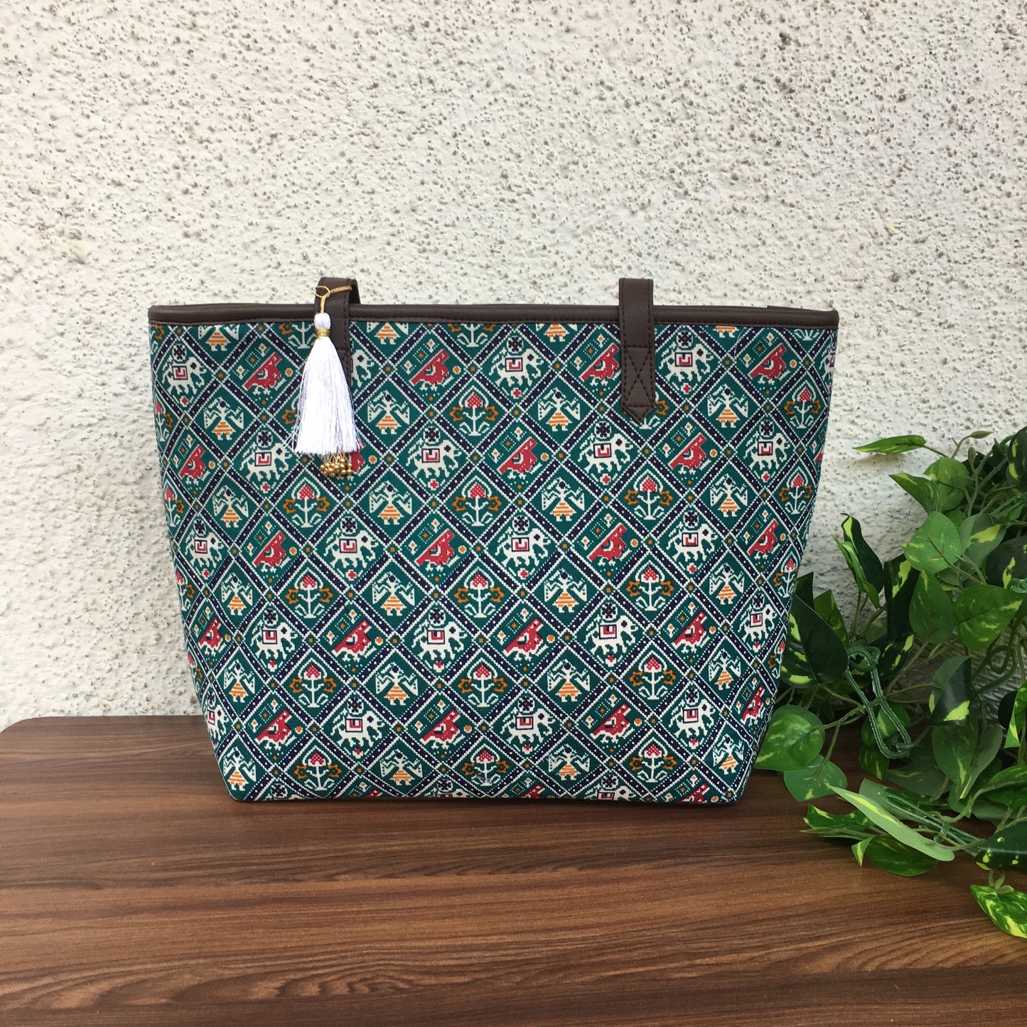 Sea Green - Printed Tote Bag