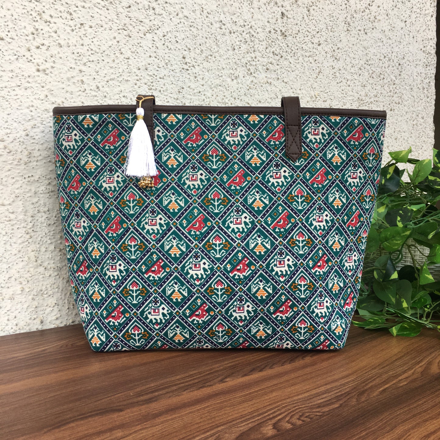 Sea Green - Printed Tote Bag