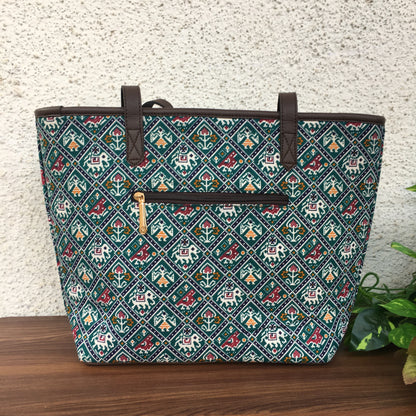 Sea Green - Printed Tote Bag