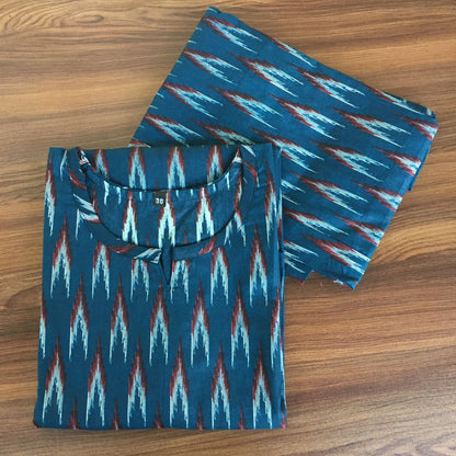 Blue Arrow - Cord Set - Pure Cotton