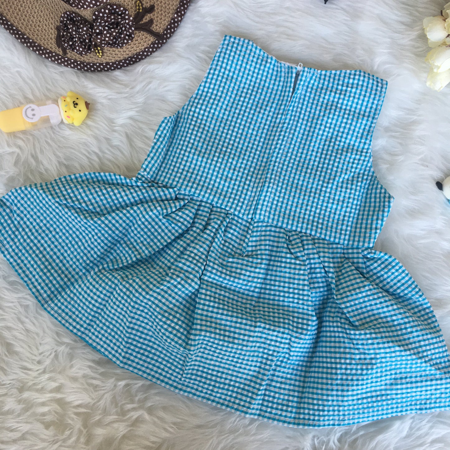 Baby Frock - 1214 - SKy Blue