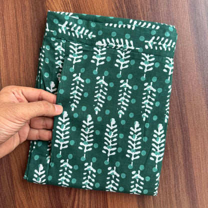 Pine Trees - Green- Cord Set - Pure Cotton