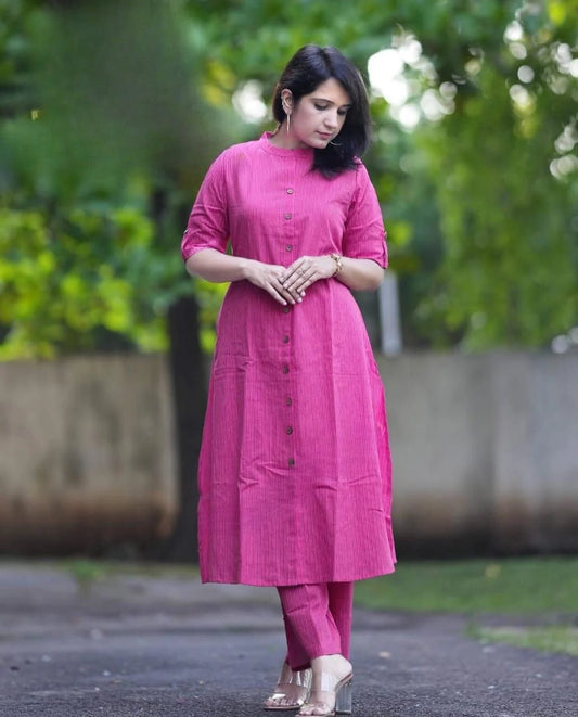 Katha Work - Raani - Cord Set - Pure Cotton