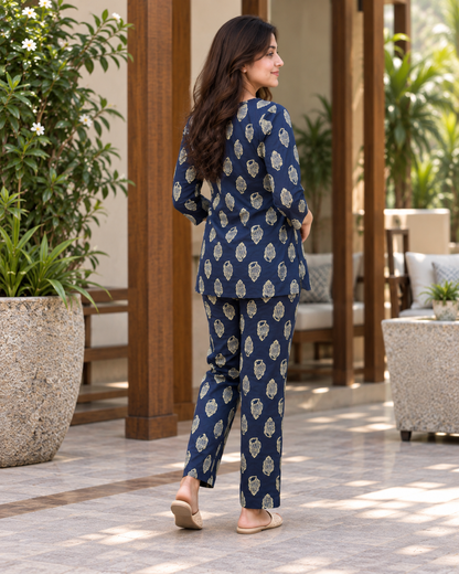Shell Blue - Cord Set - Pure Cotton