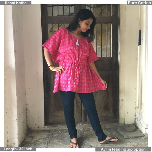 Raani Katha - Trendy Short Kaftan Tops