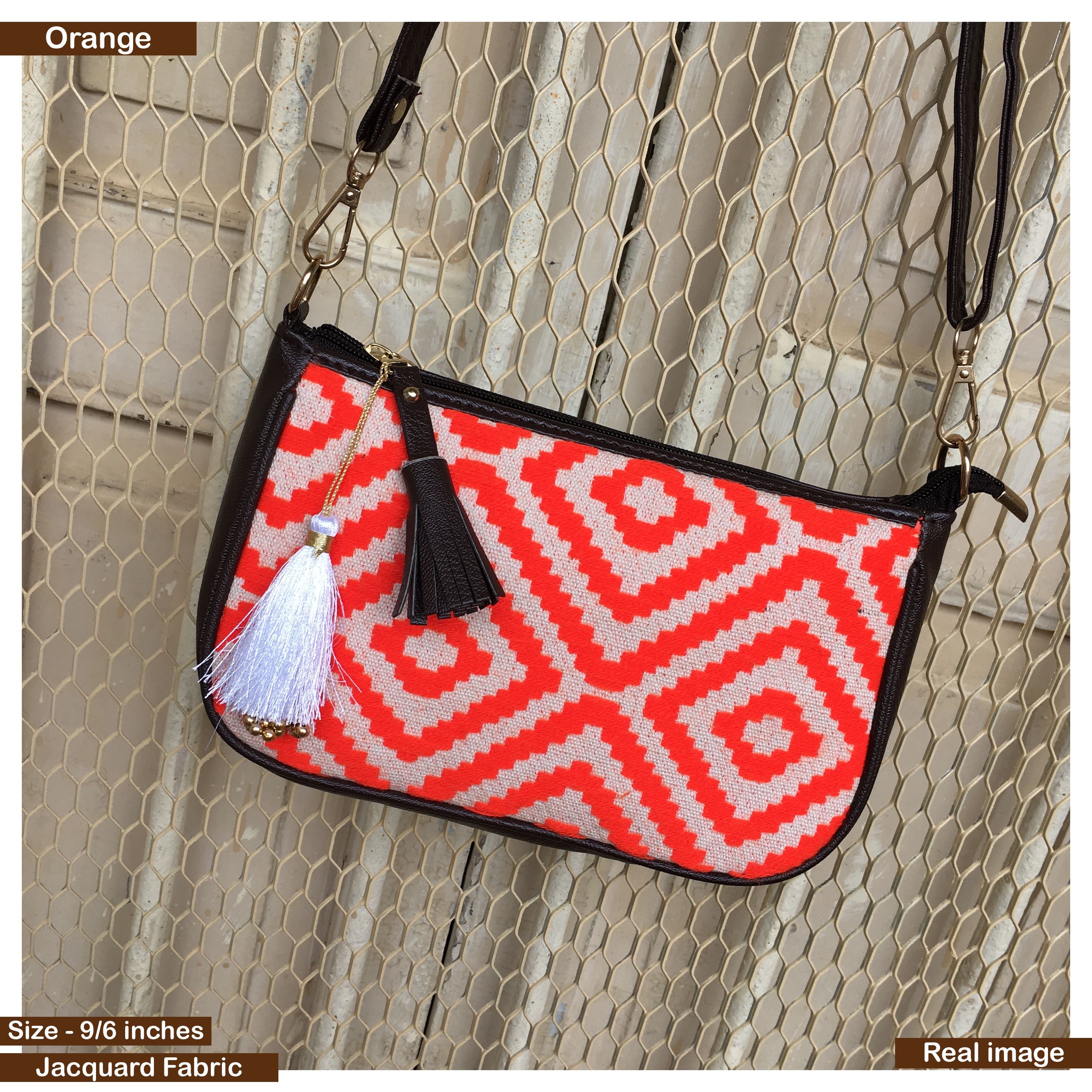 ONLY Sling and Cross bags  Buy ONLY Women Textured Orange Sling Bag Online   Nykaa Fashion