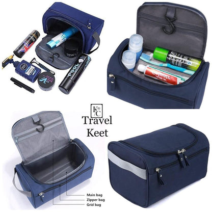 Black Colour Multipurpose Travel Kit / Pouch / Organiser / Make Up Pouch