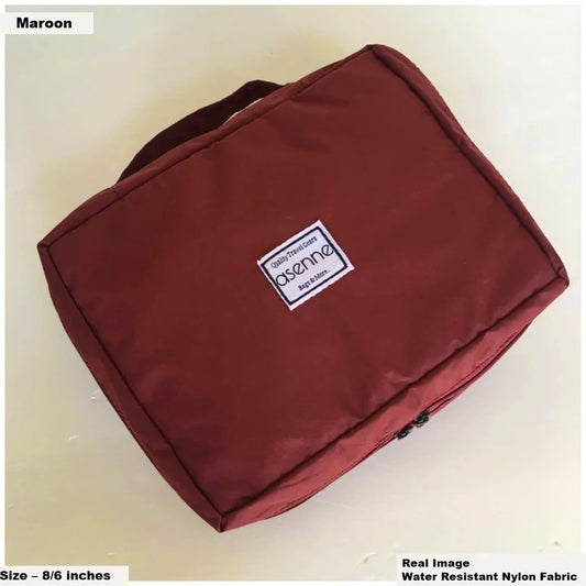 Essential Travel Pouch - Maroon